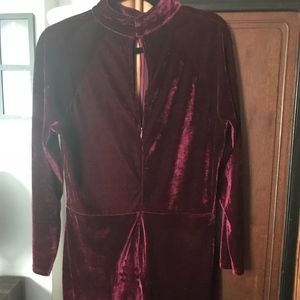 New Look - Red Velvet Dress